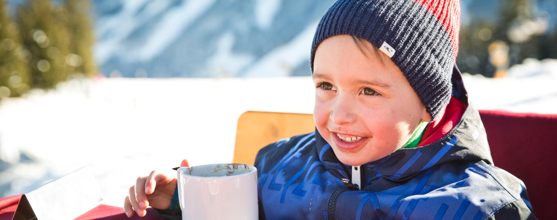 skiing holiday with child Salzburg Land