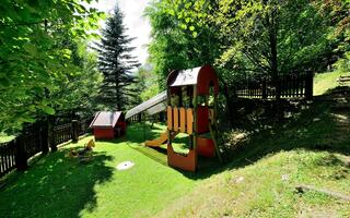 children's playground at hotel Theresia