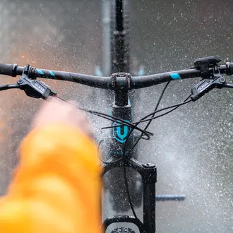mountain bike washing facility at hotel Theresia